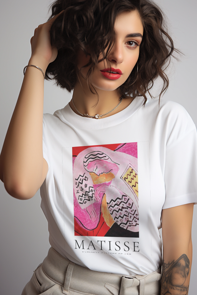 Camiseta blanca El Sueño de Matisse