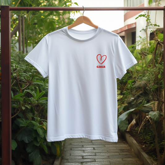 Camiseta de manga corta Corazón Casa