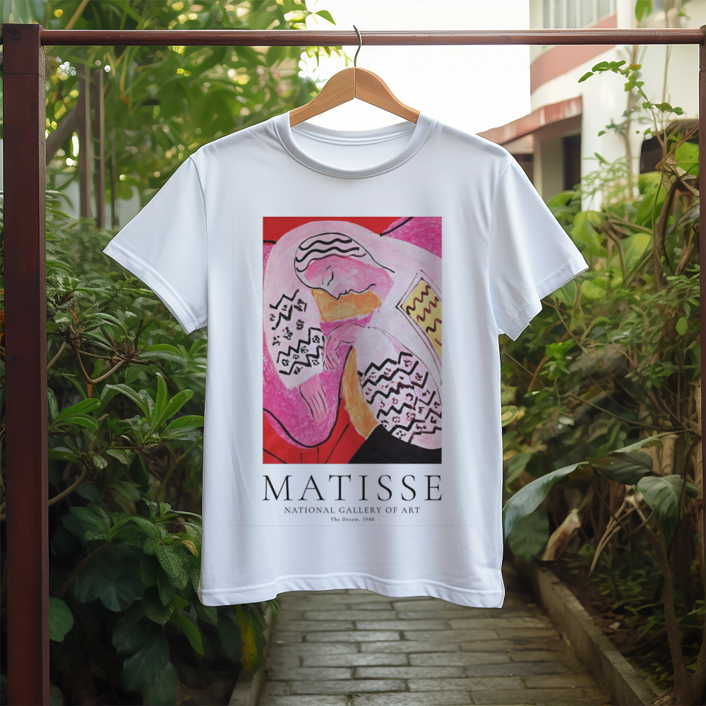 Camiseta blanca El Sueño de Matisse